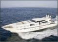 Superb Leopard 34m yacht for rent in Ibiza